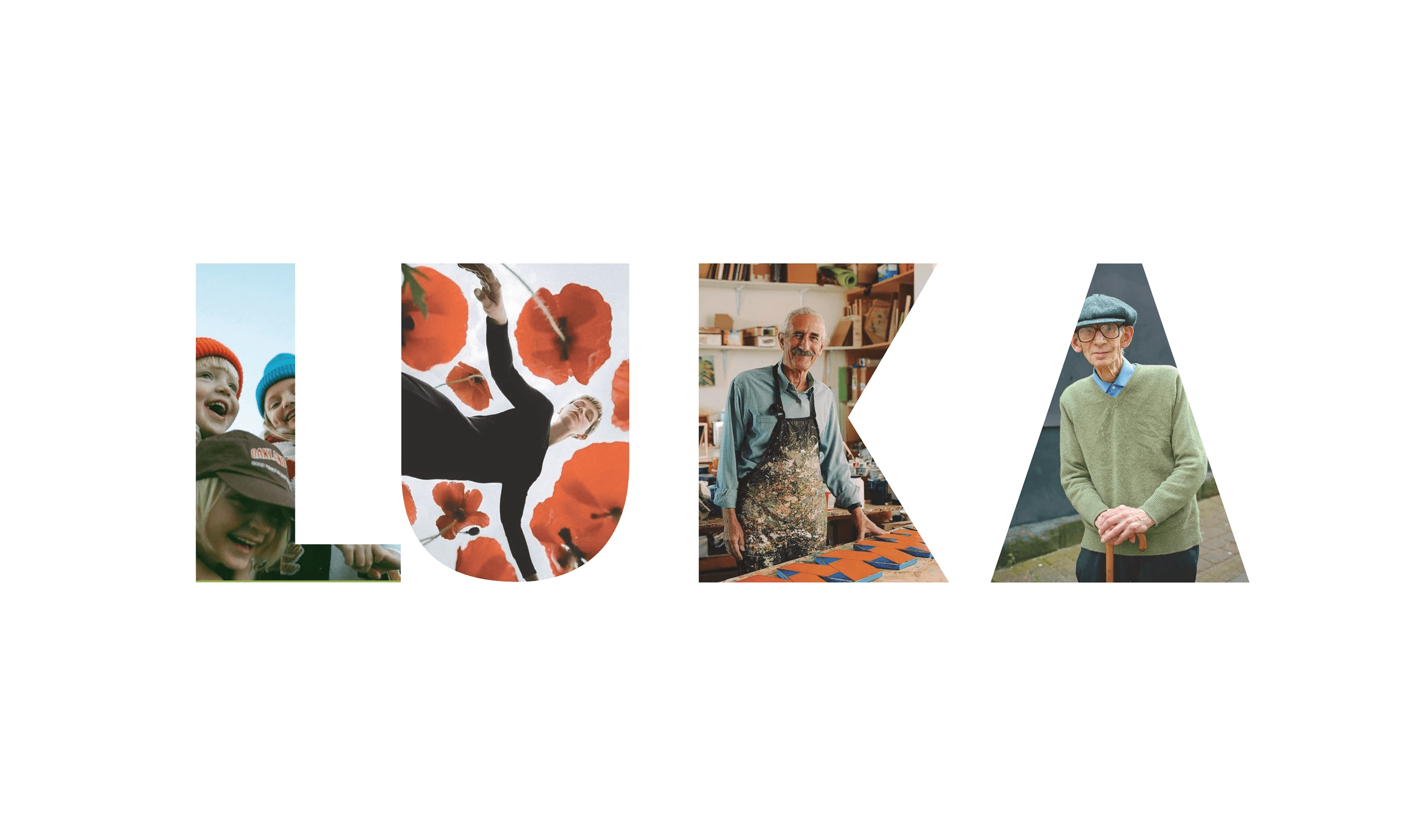 Projekt identyfikacji wizualnej marki wykonany przez Stellar.Creative_ z kreatywnym wykorzystaniem typografii i fotografii.